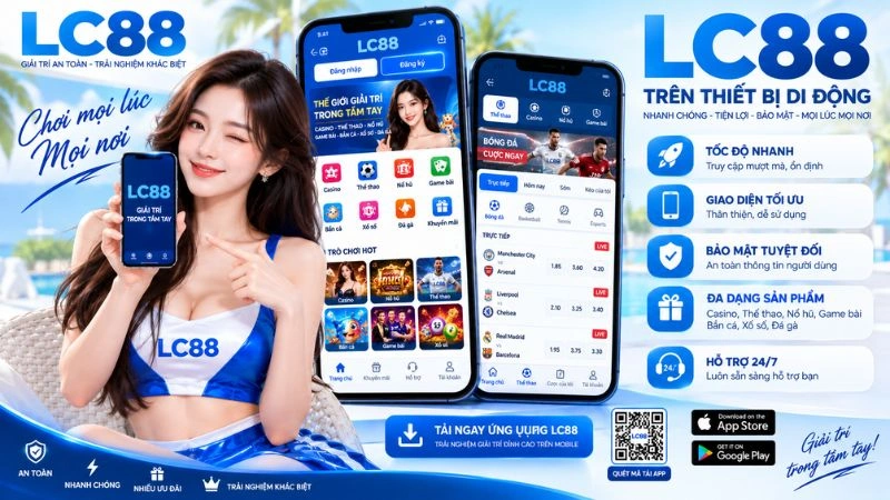 LC88 trên thiết bị di động