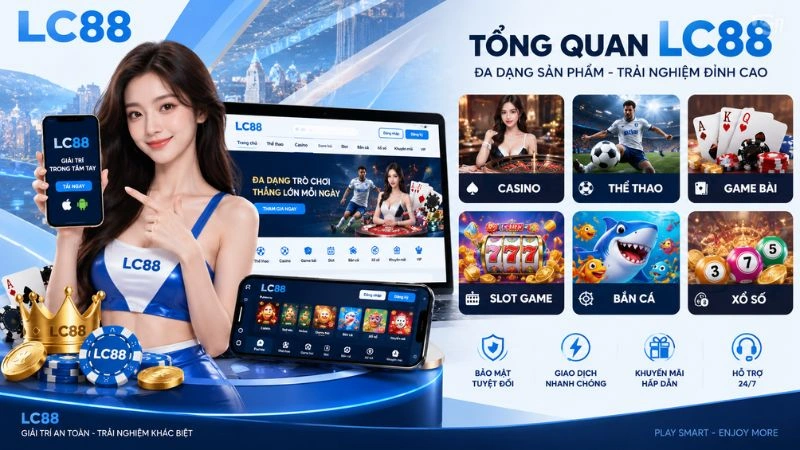 Tổng quan LC88 và các sản phẩm giải trí